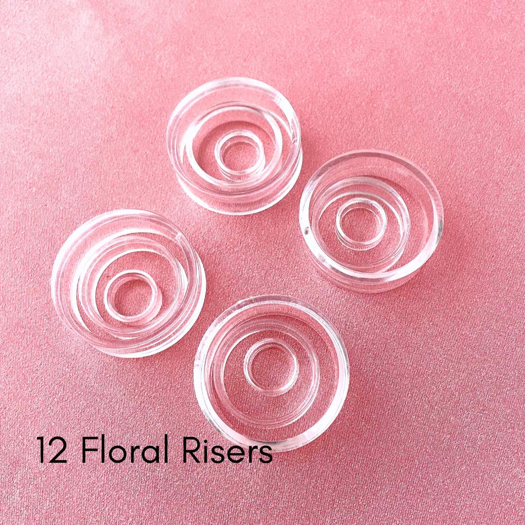 Floral Risers for Flat Lays