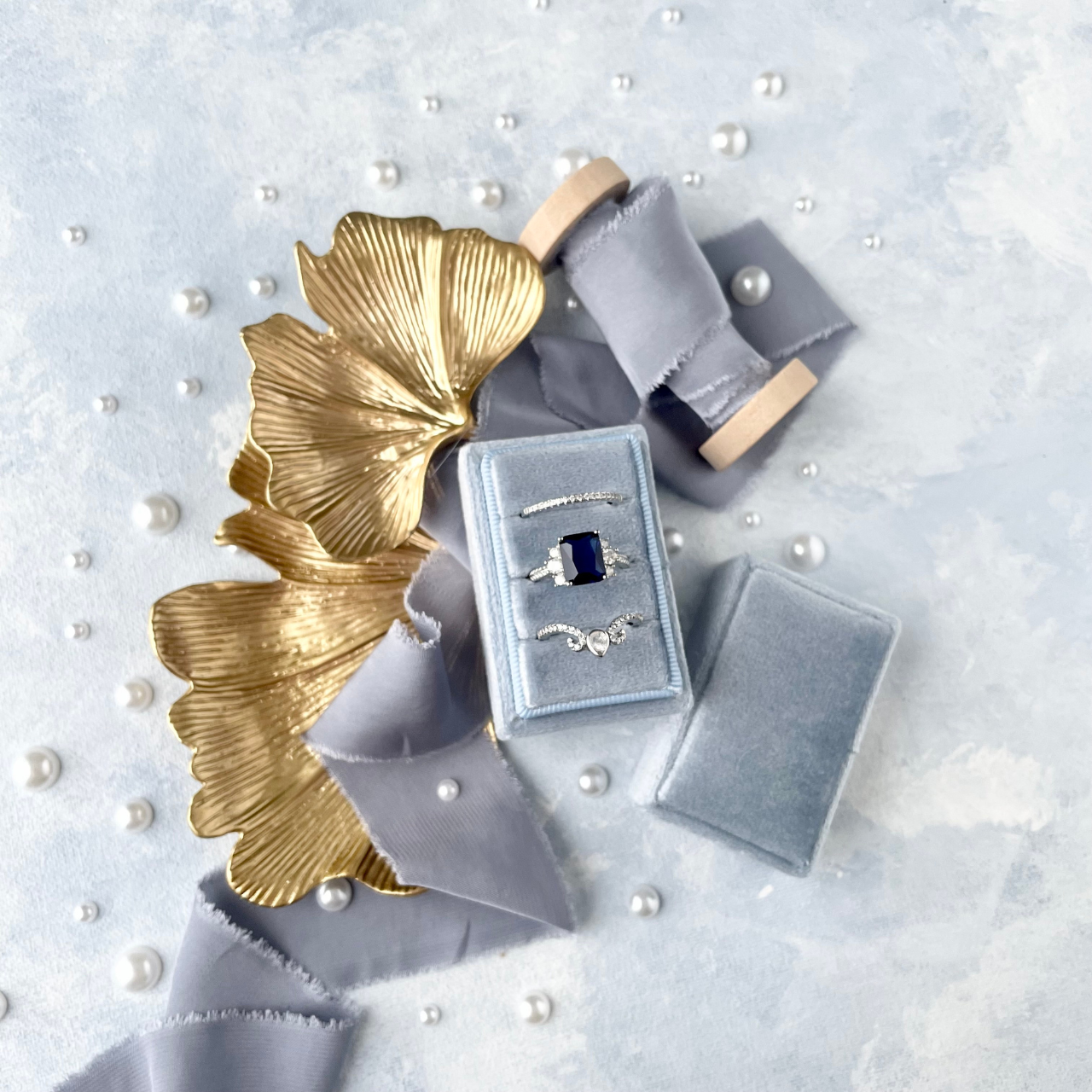 Ribbon Flat Lay Styling kit in Pastel Colors