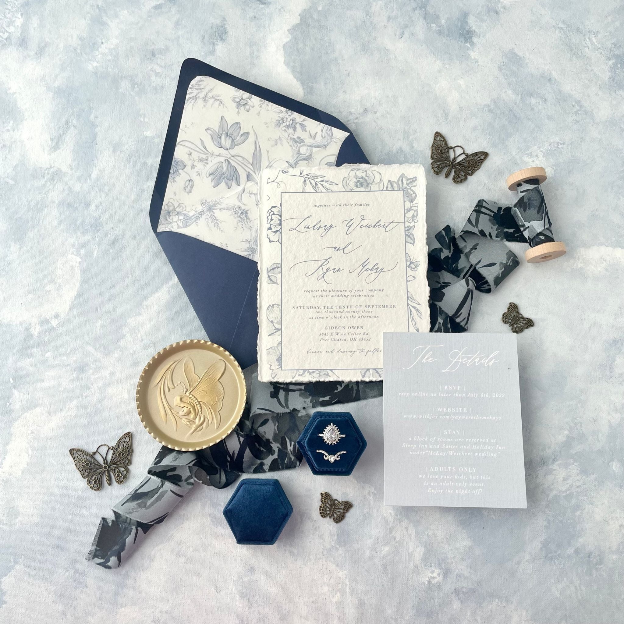Flat Lay Prop Butterflies