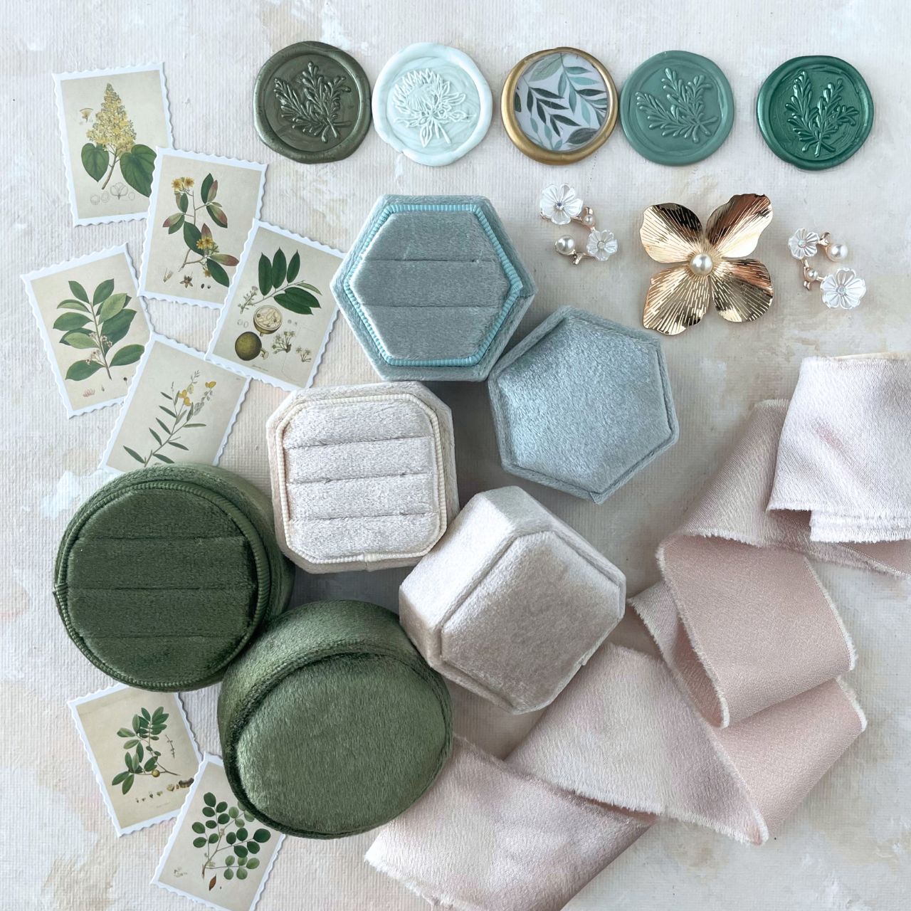 DEAL - Champagne Sage & Olive Large Styling Kit
