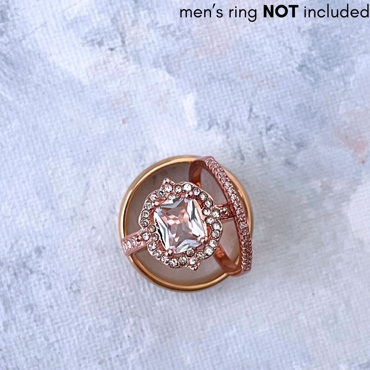 DEAL Ring Set ~ 2 piece Ladies FAKE ring set
