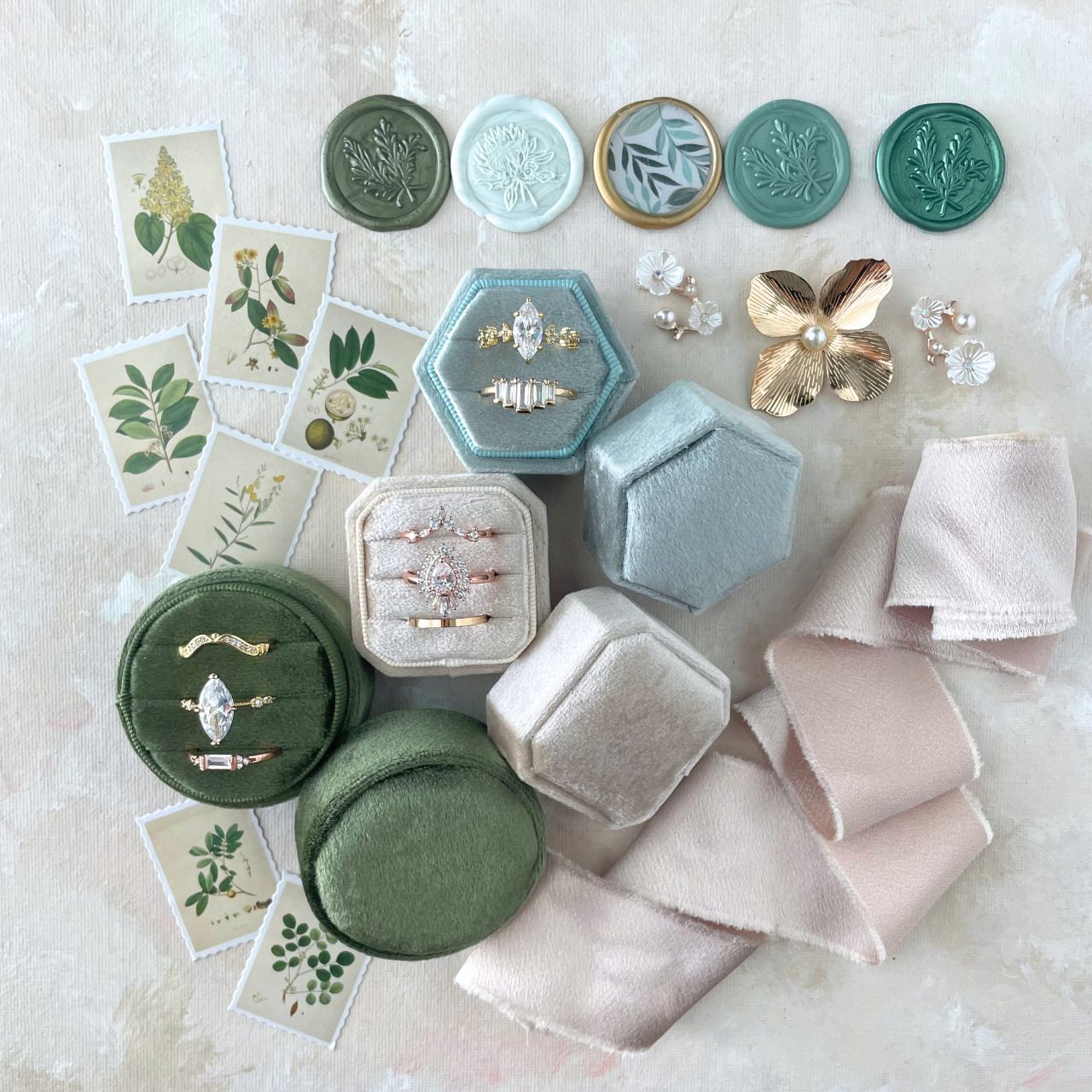 DEAL - Champagne Sage & Olive Large Styling Kit