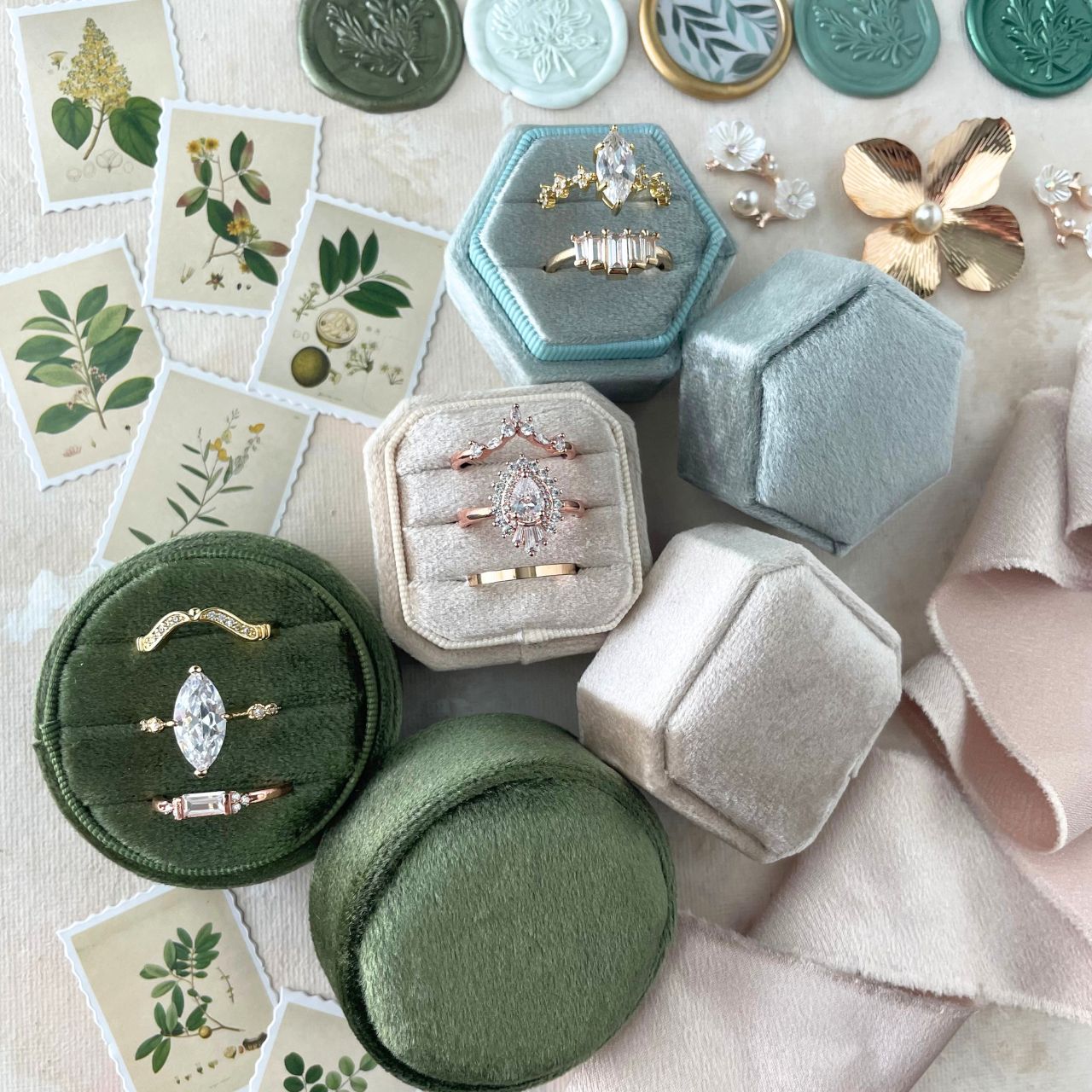 DEAL - Champagne Sage & Olive Large Styling Kit
