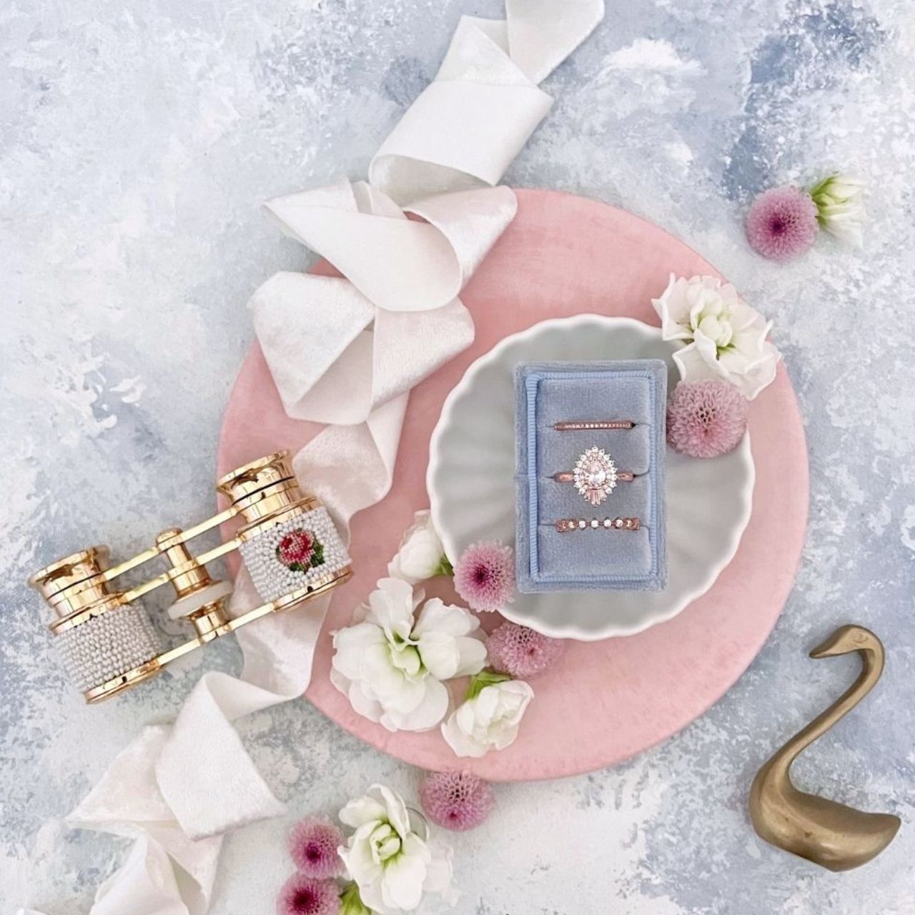 Matte White Ruffled Ring Dish  ~ MUST HAVE