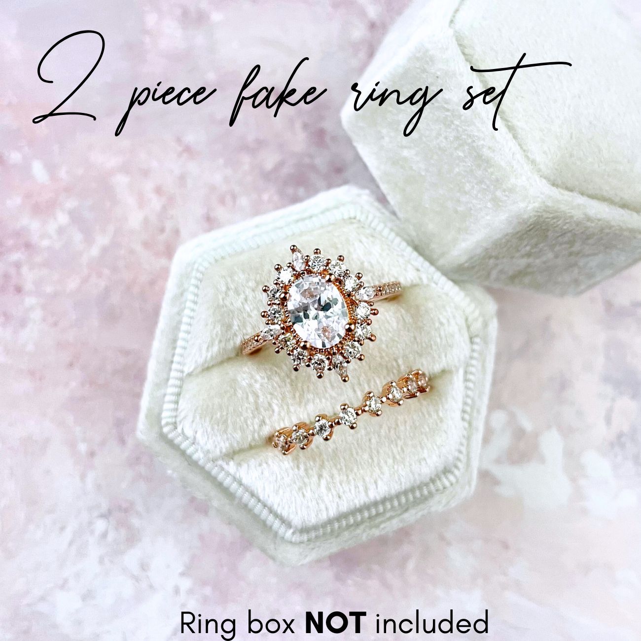 DEAL Ring Set ~ 2 piece Ladies
