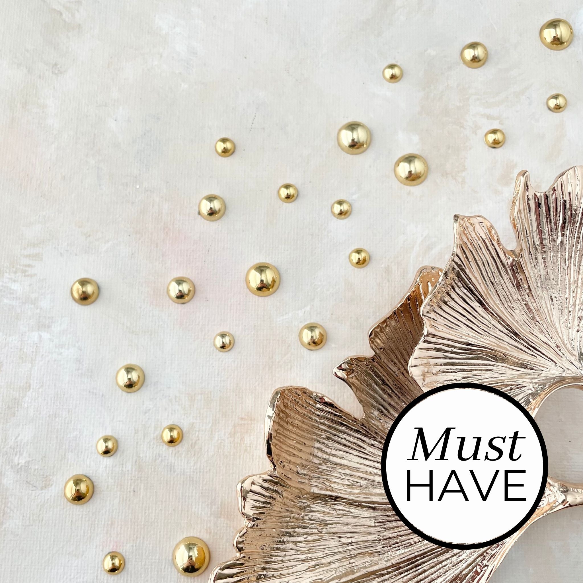 GOLD Pearls for Flat Lays