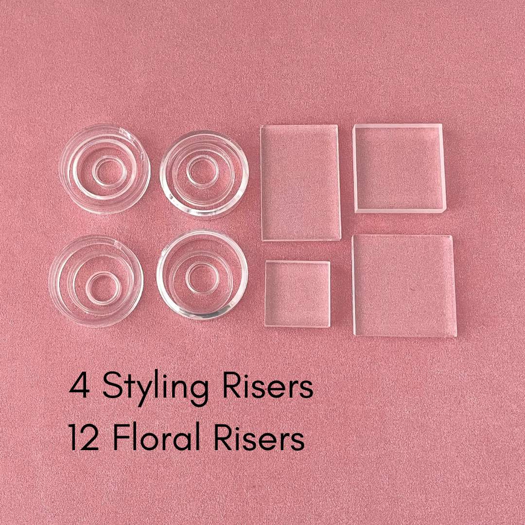 Styling Risers Acrylic Styling Block Set & Floral Risers for Flat Lays ~ MUST HAVE ...