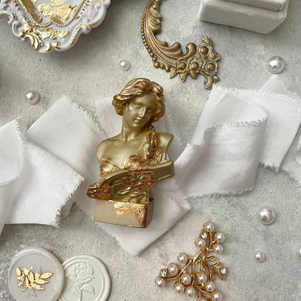 White & Gold Flat Lay Props ~🎄HOLIDAY DEAL 🎄