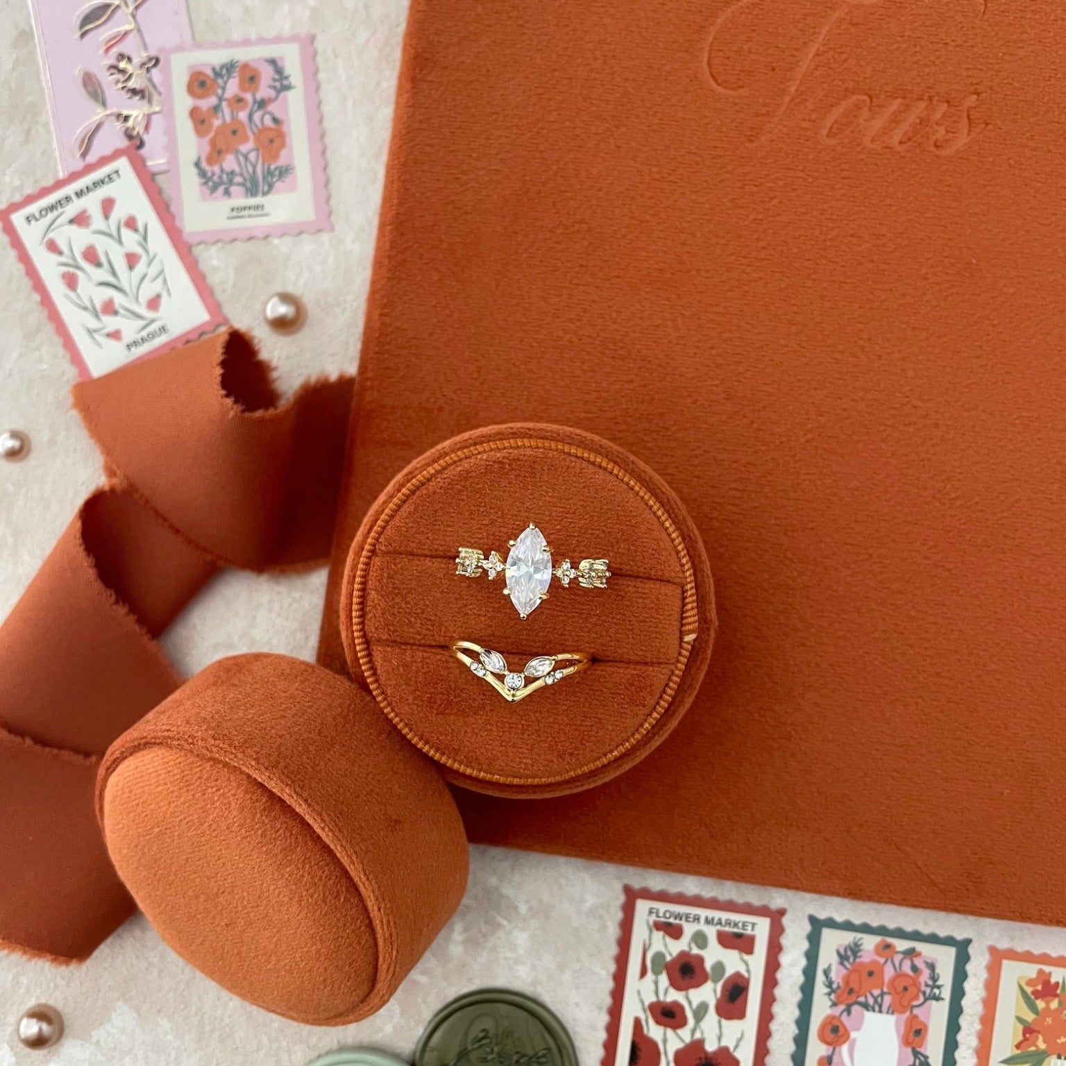 Burnt Orange Flat Lay Kit ~ 🍁FALL DEAL 🍁