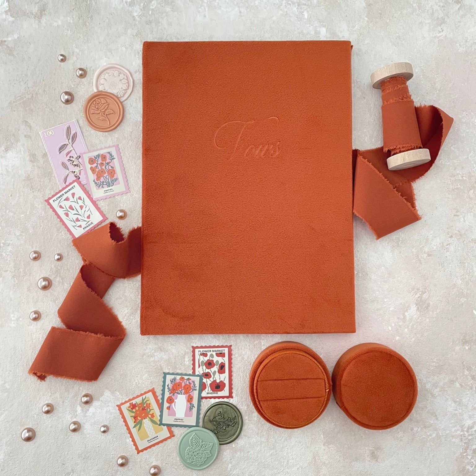 Burnt Orange Flat Lay Kit ~ 🍁FALL DEAL 🍁