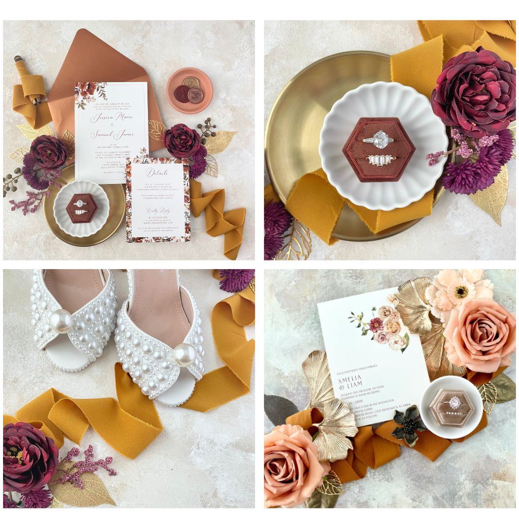 RusticWedding Silk Raw Edge Ribbon ~ Fall Styling Ribbon Kit