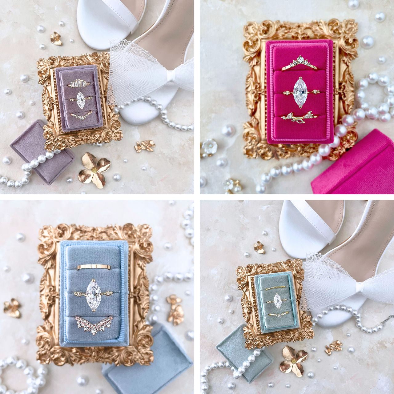 Mini  Gold Frames ~ Vintage Replicas