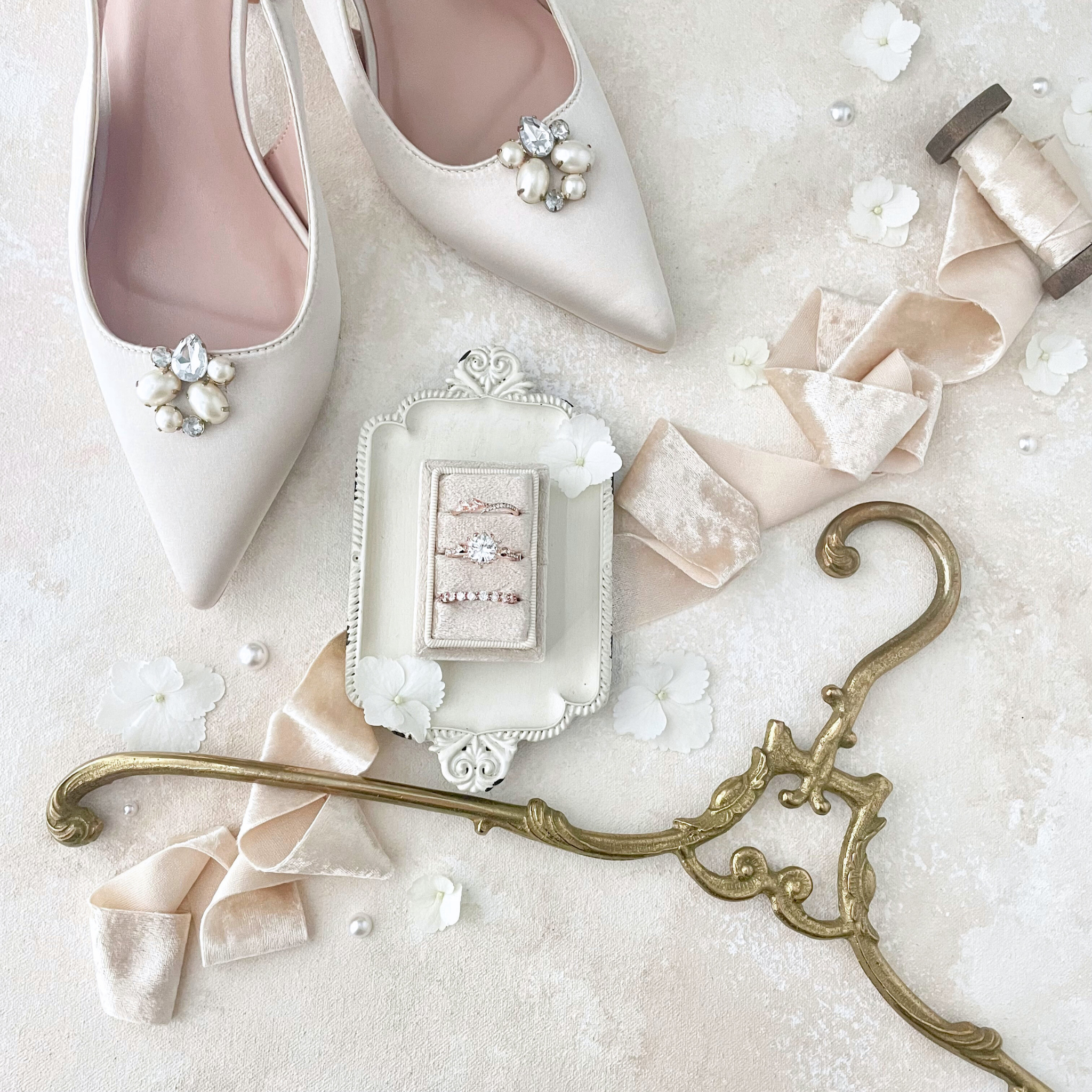 7 Minute Bridal Details featuring Sanibel Flat Lay Mat