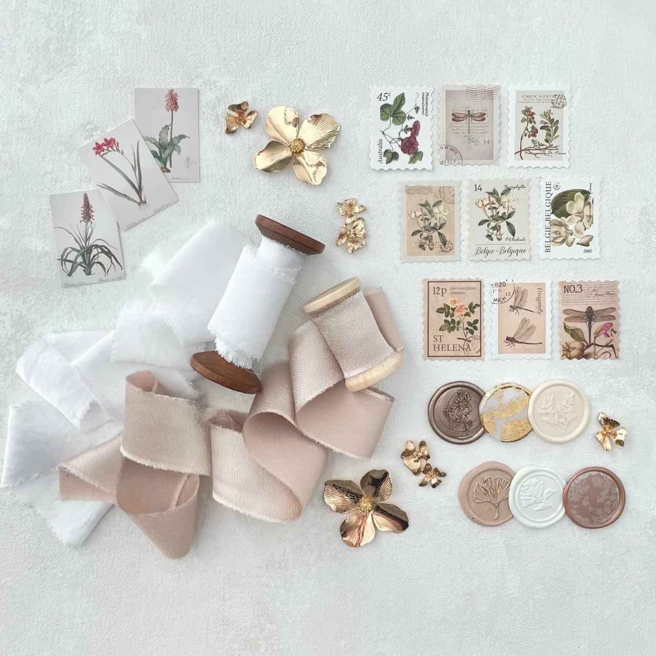 White Silk Styling Ribbon
