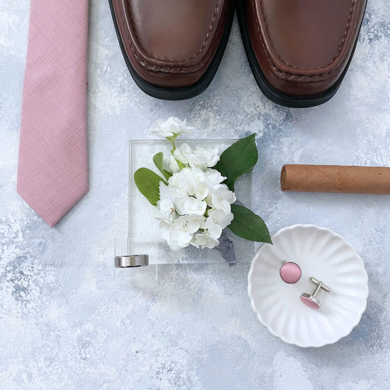 Matte White Ruffled Ring Dish  ~ MUST HAVE